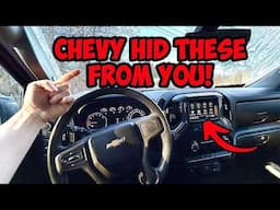 5 MORE HIDDEN Features On Your Silverado You Don't Know About! | 2019 - 2025 Chevrolet Silverado