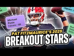 Top 10 BREAKOUT Players for 2025 | Fantasy Football Must Draft Undervalued Targets