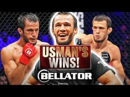 All Of Usman Nurmagomedov's Bellator & PFL Wins!