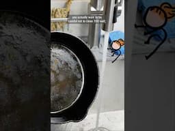 Cleaning Cast Iron and Carbon Steel Pans: Safe, Gross, or Both?