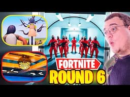 ROUND 6 NO FORTNITE É INCRIVEL !