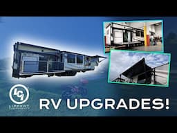 RV Upgrades - Lippert Upgrades Including Solid Steps, Auto Level System and MORE!