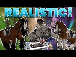 Transforming My SWEM Horses! | FREE New Animations [MC Equestrian]