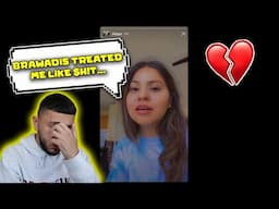 Jackie Figueroa explains why SHE BROKE UP with Brawadis (INSTAGRAM STORIES)