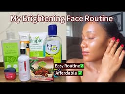 Cheap Skincare Routine That Works ✨Skincare for bright glowy skin,nighttime routine#clearskin