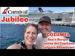 Carnival Jubilee COZUMEL | BUFFET | GUY'S BURGER | CUCINA DEL CAPITAN | Life With Favor GLUTEN FREE