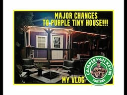 Reveal Video- MAJOR Changes To Purple Tiny House! My Carnivore Breakfast