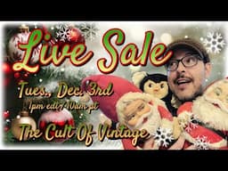 Holiday Vintage & Antique Live Sale