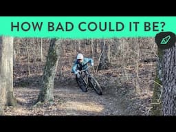 How Rough is a Rigid Hardtail on Singletrack? First Ride on My Winter Binary Maniak Hardtail Build