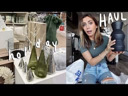 buying new home decor (and holiday decor heheh) + HAUL!