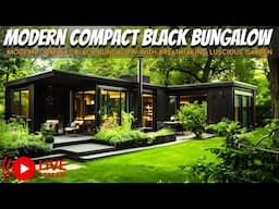 Live Stream : Modern Compact Black Bungalow with Breathtaking Luscious Garden | OMAHKU