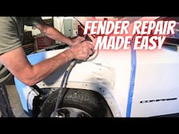 How To Repair And Paint A Fender In 9 Minutes