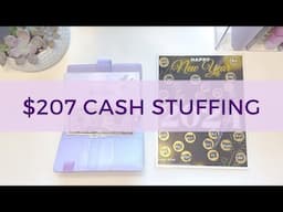 $207 Cash Stuffing | No Longer Saving for the House 😢