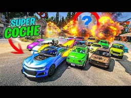 EL ÚLTIMO EXPLOTA CON COCHES ALEATORIOS! HAGO TRAMPAS PARA GANAR!! - GTA 5 ONLINE