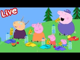 Peppa Wutz LIVE 2024 🔴 Ganze Episoden | Cartoons für Kinder | Peppa Wutz Neue Folgen 24/7