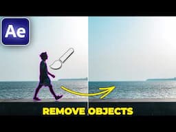 How to REMOVE OBJECTS FROM VIDEO in After Effects