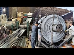 How To Make Stainless Steel Pipe In Factory I Mass production of steel pipes