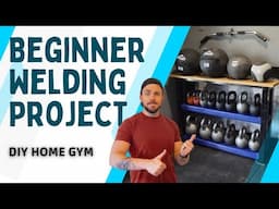 EASY Dumbbell Rack for Home GYM! DIYer