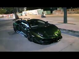 Lamborghini Aventador SVJ xanh Verde Ermes độc nhất Việt Nam