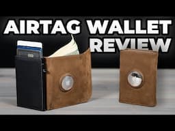 Apple AIRTAG WALLET REVIEW - Never lose your wallet again with Lozor