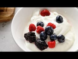 Easy Keto Yogurt Berry Bowl [Simple Low-Carb Breakfast]