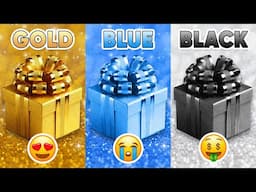 Choose Your Gift...! Gold, Blue or Black ⭐️💙🖤 How Lucky Are You? 😱 Quiz Shiba