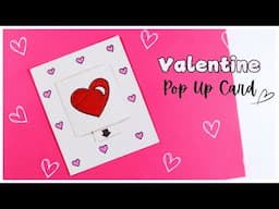 Cute Pop Up Card Tutorial | DIY Valentine Card