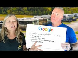 50 Most Googled RV Questions Answered by Full Timers (NO THEY DIDN'T)