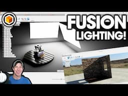 Getting Started Rendering in Fusion 360 Part 3 - LIGHTING!