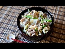 Tanin Donburi Recipe - Japanese Cooking 101