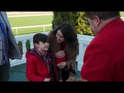 Welcoming Churchill Downs Apprentice Bugler, Hunter