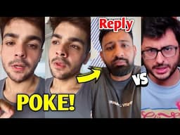 Ashish Chanchlani POKE Rajat Dalal- NEW CONTROVERSY | @CarryMinati Vs Rajat Dalal Roast