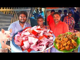 AMAZING TASTE PORK FRY.!! VILLAGE STYLE COOKING | கிராமத்து பன்றிகறி வறுவல் | PORK CURRY Recipe