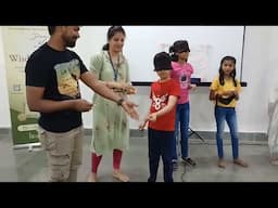 Brighter Minds Exercises by Greater Noida Kids @ HCL Employees Visit