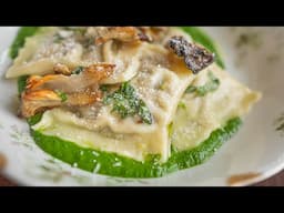 Caramelized Dried Porcini Ravioli