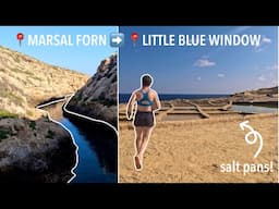 Running the Gozo coastal trail | Run #4 | Marsalforn, Ghasri Valley & Wied-il-Mielah Window