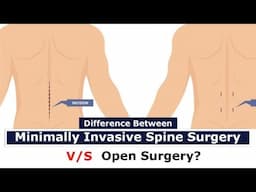 Difference between Open Fusion & Minimally Invasive Spine Surgery #health #spine #doctor #pune