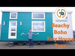 Beachy Boho LUXURY TINY HOME TOUR