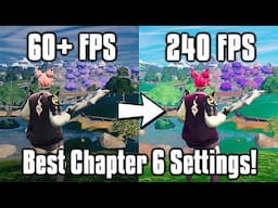 Fortnite Chapter 6 Settings Guide! - FPS Boost, Colorblind Modes, & More!