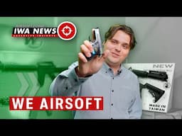 WE IWA 2024 AIRSOFT NEWS | NEW GBB SETUP / INTERNALS | TINY TINY PISTOL