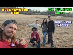 A LITTLE BAD NEWS & AND SOME GOOD NEWS! | work, couple builds, tiny house, homesteading, off-grid |