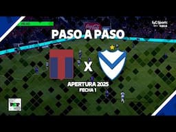 PASO A PASO | Tigre 3 Velez 0 | Apertura 2025 | Fecha 01