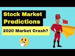 Stock Market Crash in 2020 [Chart Analysis & Prediction]