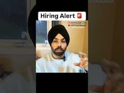 Hiring alert Canada #shortsvideo #shorts #canadajobs #canadavlogs #jobsincanada #hiringnow