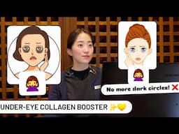 Beauty Consultant Tries Collagen Booster to Remove Dark Circles!