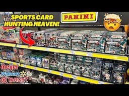 *WE'RE IN SPORTS CARD HUNTING HEAVEN!🤯 + WE PULLED A $200 CARD FROM A BOX WE FOUND!🔥