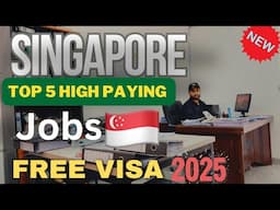 5 highest paying jobs in singapore 2025 | work visa | high salary | @noontravels