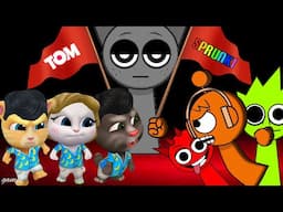 My Talking Tom Friends VS SPRUNKI - Incredibox SPRUNKI