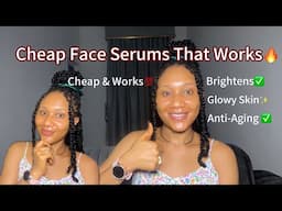 TOP 4 CHEAP FACE SERUMS THAT WORKS 💯 best face serums,affordable skin care,bright skin #faceserum