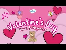 Valentine’s Day Music and Movement for Kids | Valentine’s Day Brain Break | Twinkl USA